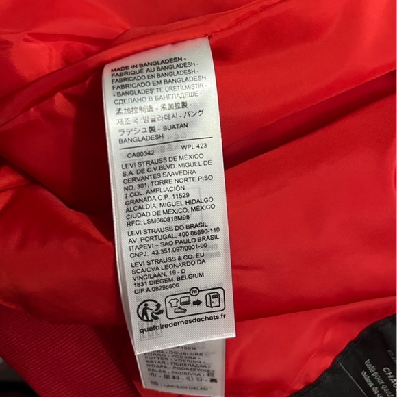 NWT - Levi's Gold Tab Women's Baseball Jacket - Size M - Picture 12 of 16